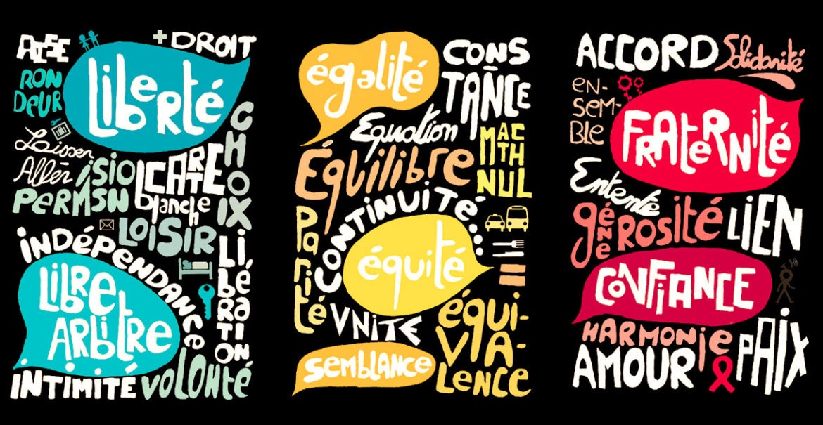 Triptik - Liberté, Egalité, Fraternité