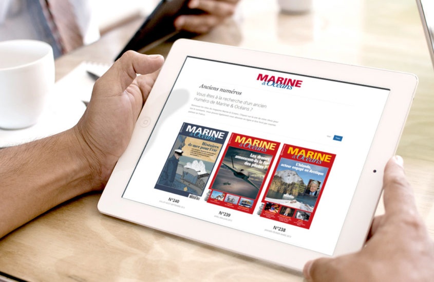 Marine & Océans (WebApp)