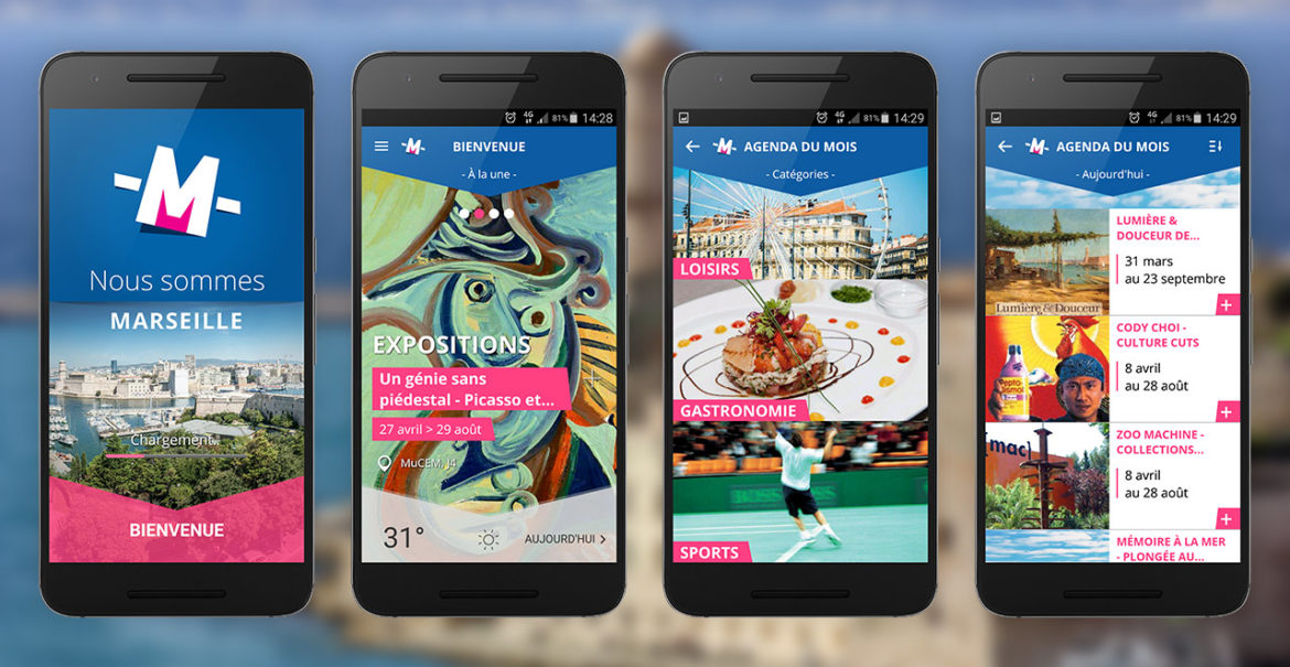 Nous sommes Marseille - Application Mobile Native