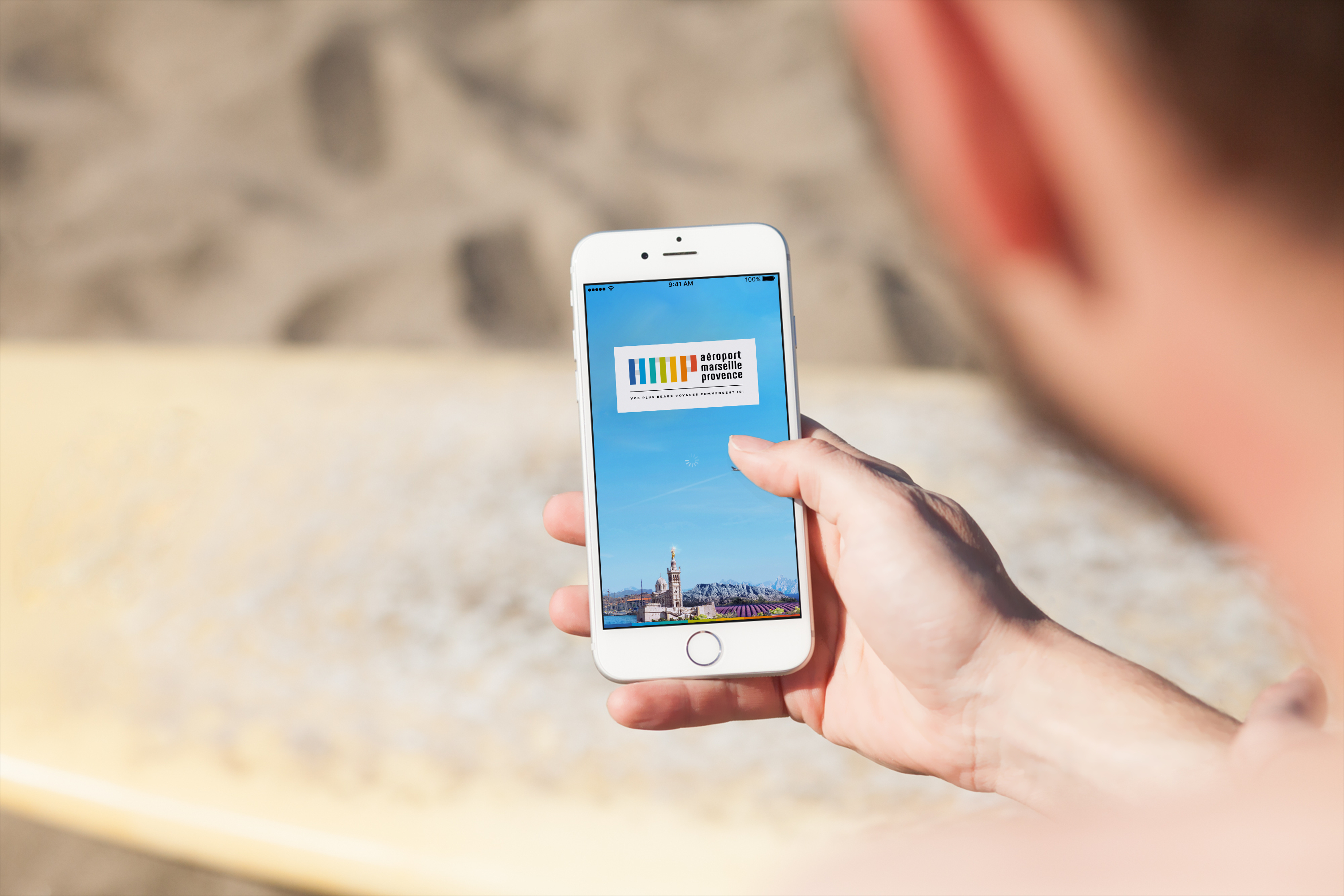 Aéroport Marseille Provence - Site Internet App iOS 2016 - Native