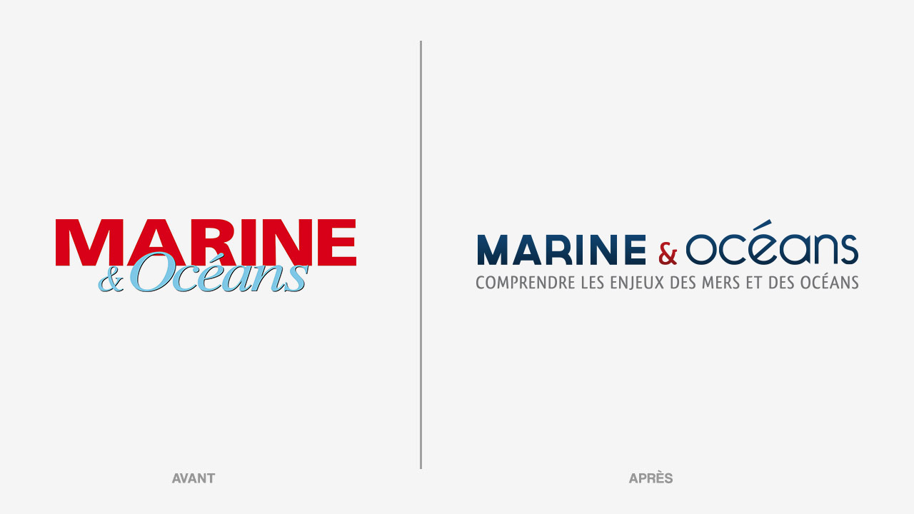 Marine & Océans - Logotype - Proposition n°1 (Non-retenue)