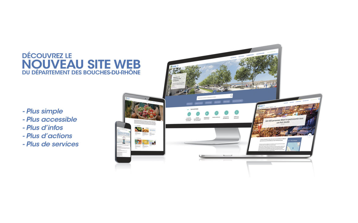 Département des Bouches-du-Rhône - Refonte Responsive (Communiqué)
