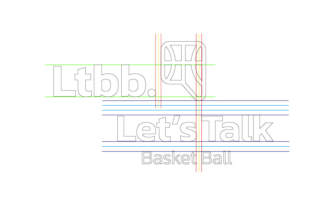Let's Talk Basket Ball - Lignes de construction