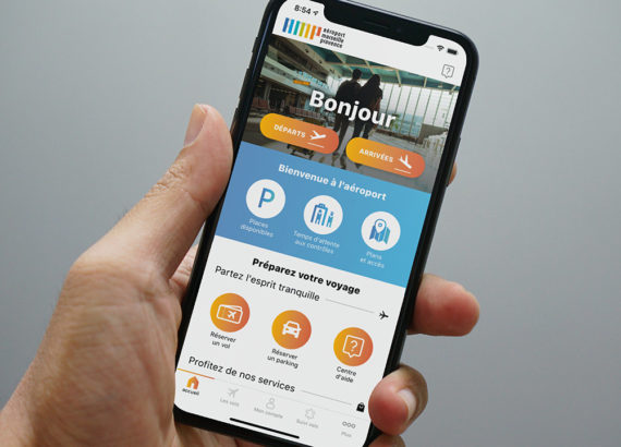 Aéroport Marseille Provence - Site Internet Grand Public 2020 - Application mobile